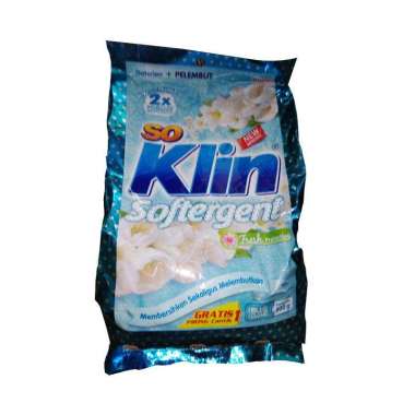 Promo Harga So Klin Softergent Blue Cloud Fresh Breeze 770 gr - Blibli