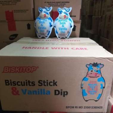 Biskitop Biskuit Sapi Stick Vanila
