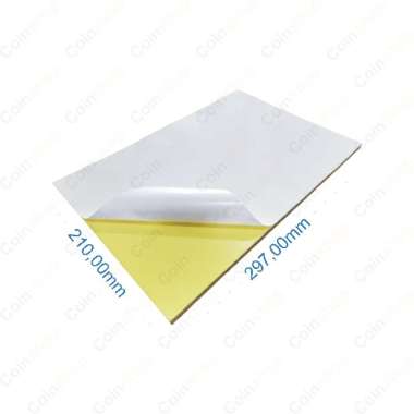 Sticker Cromo Stiker Kromo Glossy Polos Lintec A4