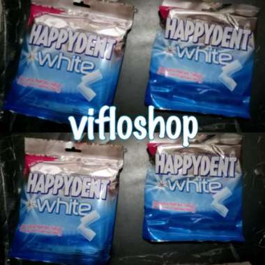 Happydent White Mint Permen Karet [84 g]