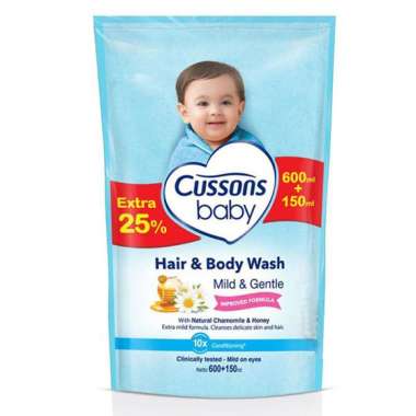Cussons Baby Hair&Body Wash Mild&Gentle