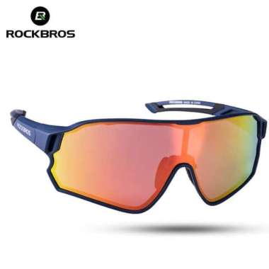 ROCKBROS GLASSES KACAMATA SEPEDA 10134 biru
