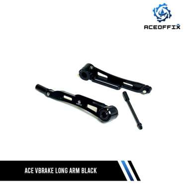 DELTACYCLES - ACE VBRAKE LONG ARM BLACK