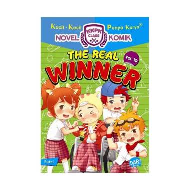 Mizan Buku Kkpk Class Nomik 10 The Real Winner | Cerita Anak Multicolor