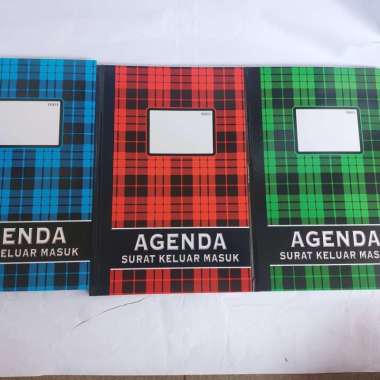 Buku AGENDA Surat Keluar Masuk Folio 100 LBR KIKY