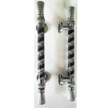 gagang pintu /tarikan pintu 2 / pegangan pintu / pull handle Hitam