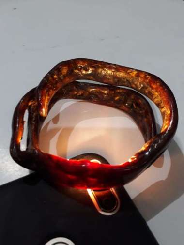 gelang AKAR BAHAR merah kristal hk 004 MERAH