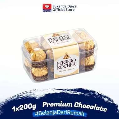 Promo Harga Ferrero Rocher Chocolate T16 200 gr - Blibli