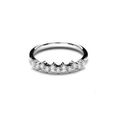 Lino and Sons - Cincin Berlian F VVS (Felisha Diamond Ring) 13