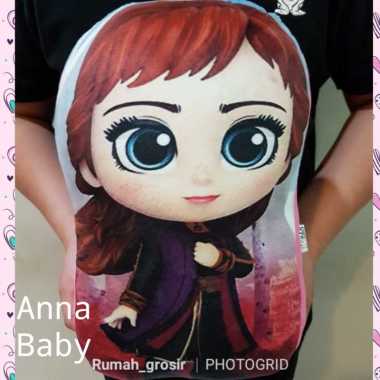 Bantal Boneka Elsa Anna Frozen Fullbody FB ANNA BABY