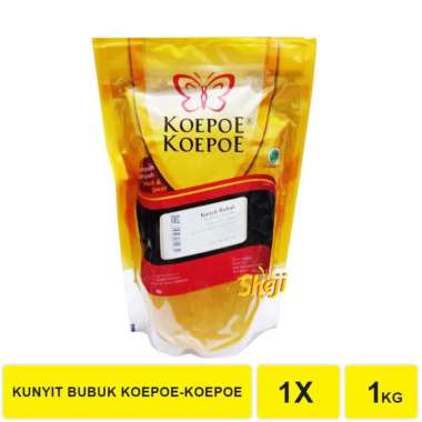 KUNYIT BUBUK KOEPOE-KOEPOE KEMASAN 1 KG
