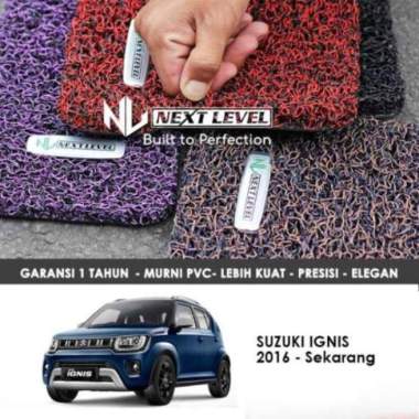 KARPET MOBIL NEXT LEVEL SUPERIOR SUZUKI IGNIS FF212 GEN2 GEN2 2016UP KABIN ONLY HITAM