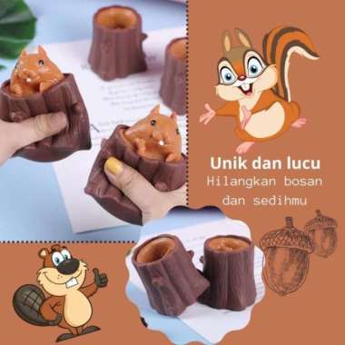 Mainan Squishy TUPAI Karet Silikon Penghilang Stress Lucu Pop It Murah