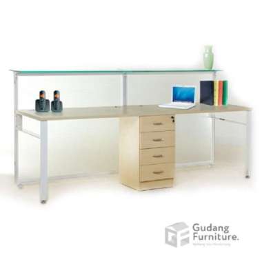Meja Partisi / Workstation Kantor / Meja Kantor Aditech SCD 02