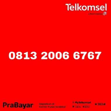 nomor simpati cantik nomer cantik simpati ABAB 6767