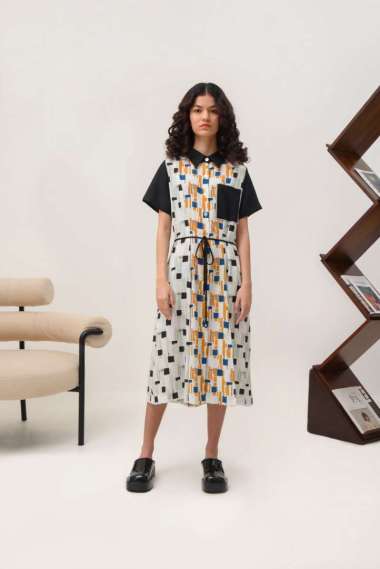 Olla Dress Fragments L-XL