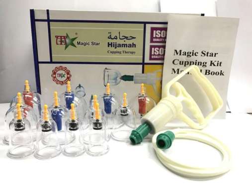 MagicStar Alat Bekam isi 12 / Kop Angin / Hijamah Cupping Therapy