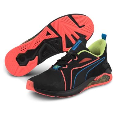puma leather running shoes
