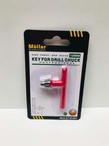 Kunci Kepala Bor Listrik MOLLAR 10 13 mm Key For Drill Chuck 10mm 13mm Kunci Bor 10mm