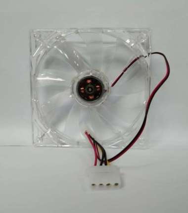 FAN CASING LAMPU TRANSPARANT 12CM FOR PC
