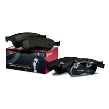 BREMBO P-83140-N Brake Pad Kampas rem FR for Toyota forTUNER, HILUX BLACK