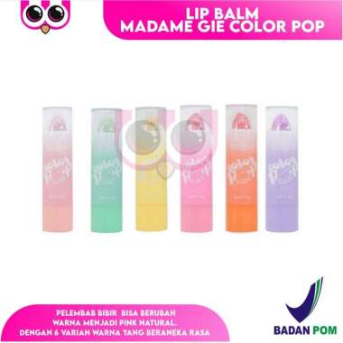 [LIP BALM] MADAME GIE COLOR POP LIP BALM