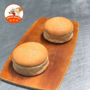 Supplier UMKM| Roti Burger Jumbo Wijen PREMIUM |Bun Bakar 12cm
