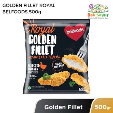 Promo Harga Belfoods Royal Nugget Golden Fillet 500 gr - Blibli