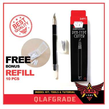 Pen Cutter SDI 0491 + Refill 10pcs