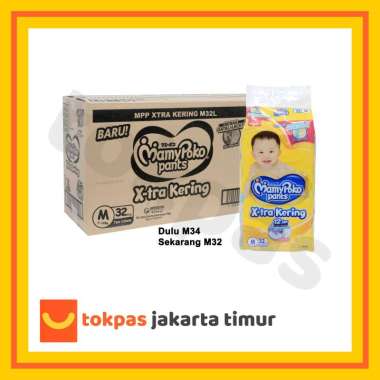 MamyPoko Pants Xtra Kering (Size M / 34 Sheets) (1 Karton)