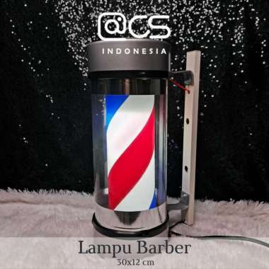 LAMPU BARBER CHROME