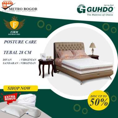 Kasur Springbed Guhdo Posture Care uk 160x200 Full set Virginian