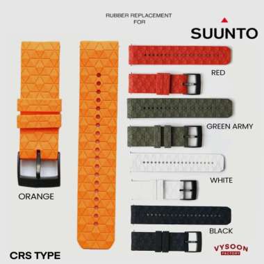 Tali Strap Suunto 9 / Suunto 9 Baro / Suunto Spartan Premium Rubber CRS - White