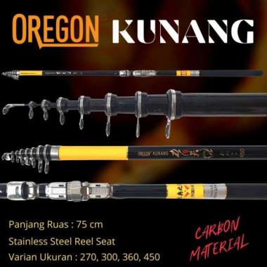 JORAN TEGEK KOLONG OREGON KUNANG 270 300 360 450 CARBON KUAT - 270 300