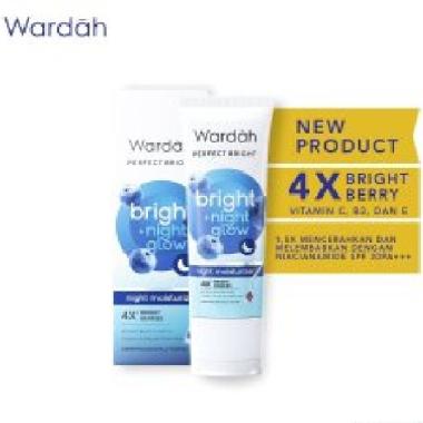 WARDAH PERFECT BRIGHT NIGHT GLOW MOISTURIZER 20ML