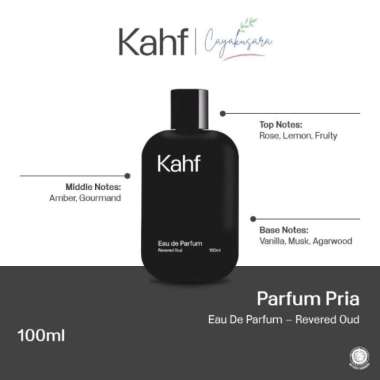 Kahf Revered Oud Eau de Parfum 100 ml - Parfum Pria