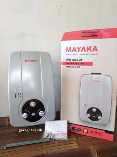 GAS WATER HEATER PEMANAS AIR GAS MAYAKA WH-602ZF