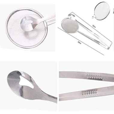 Penjepit Gorengan Alat Tirisan Minyak Penggorengan Jepitan Capitan COD Promo Murah Bahan Stainless T