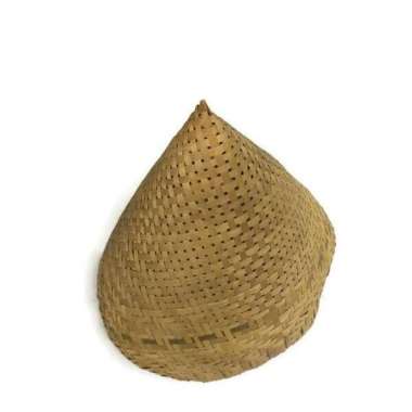 Cetakan tumpeng / anyaman bambu kerucut / kukusan aseupan bambu