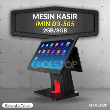 Mesin Kasir POS Android Touchscreen IMIN D3-505 Dual Display 2GB/8GB