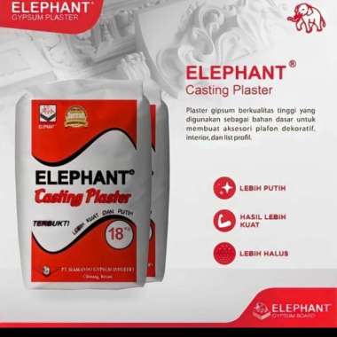 Gypsum Casting Plaster Elephant Gipsum 18 kg
