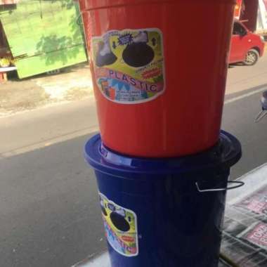 Khusus Gojek Grab Ember Tutup 30 40 50 60 LG gg kawat Tebal Purwokerto 60 Liter
