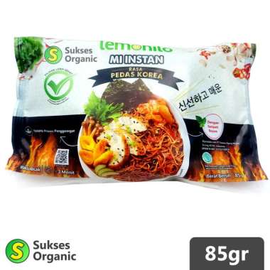 Lemonilo Mi Goreng Pedas Korea Mie Instant Sehat 85gr