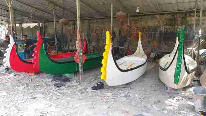 perahu gondala perahu fiberglass