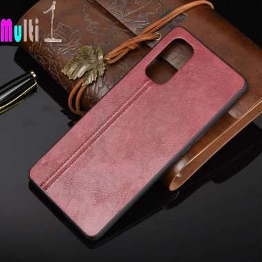 Case Oppo Reno 4 Pro Reno 4Pro Hybrid PU Leather material Slim Back Cover 003 Maroon Oppo Reno 4 Pro