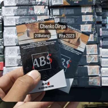 ABS BLACK BOLD - 20 Batang Rokok Filter - Bungkus Slop