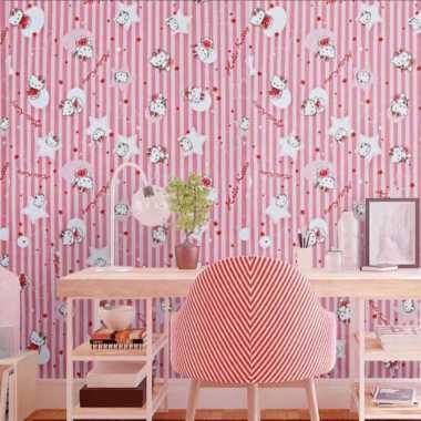 Wallpaper Dinding Hello Kitty 3d Image Num 39