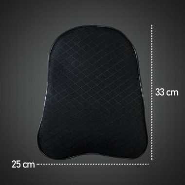 Bantal Leher Kursi Mobil Memory Foam Neck Pillow Headrest