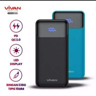 POWER BANK VIVAN 10000MAH/VPB-X10