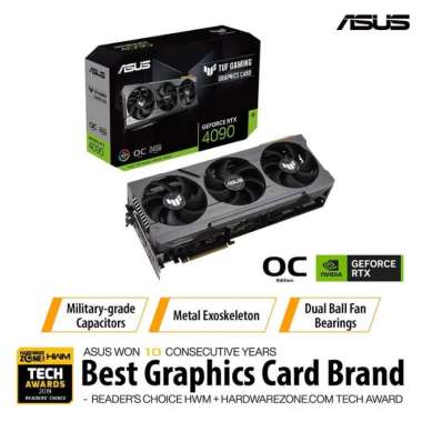 ASUS VGA CARD TUF-RTX4090-O24G-GAMING